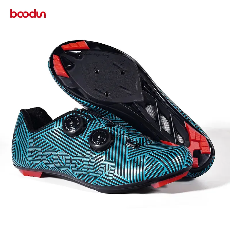 1213 New Cycling Outdoor Anti-skid Bicycle Brake Carbon Fiber Cleats Road Bike Locck Shoes