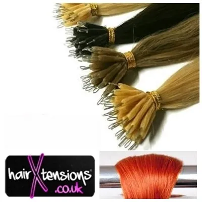 #130 Russet 18" 0.5g Nano Tip Hair Extensions