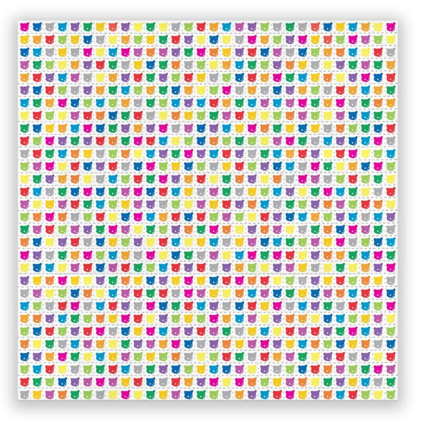 1x1 Blotter Paper Archival Print by Luke Chueh