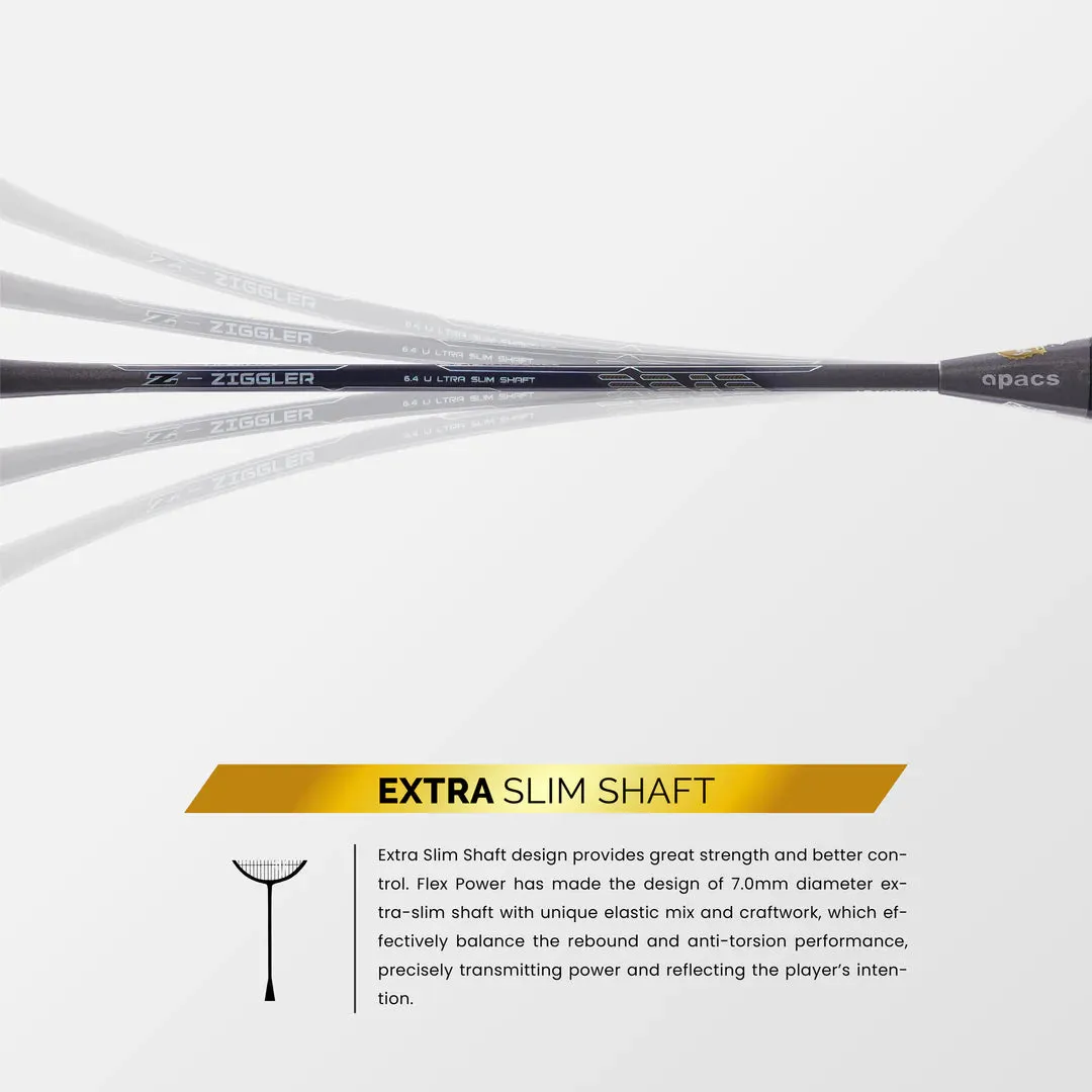 Apacs Z-Ziggler Badminton Racket (Unstrung)