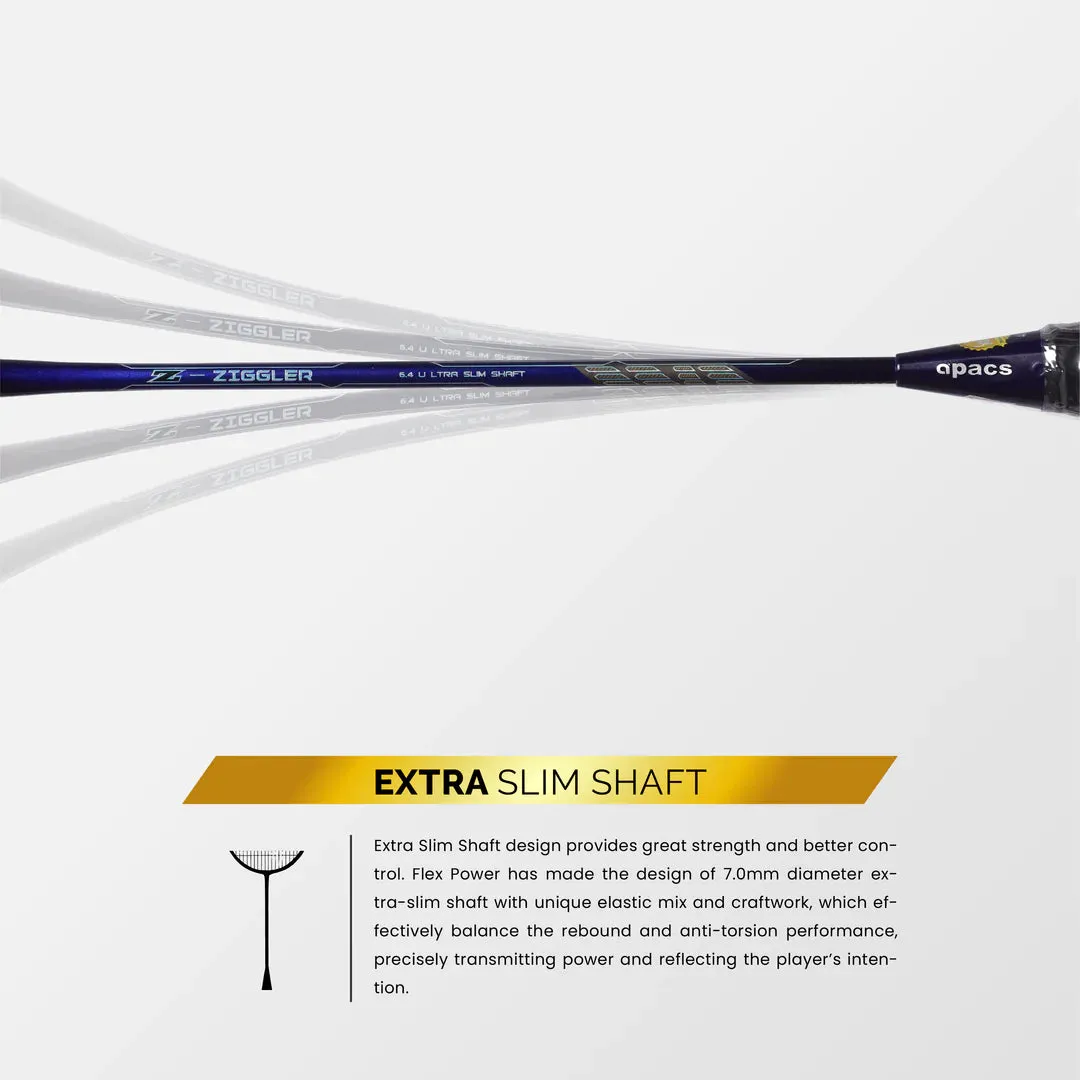 Apacs Z-Ziggler Badminton Racket (Unstrung)