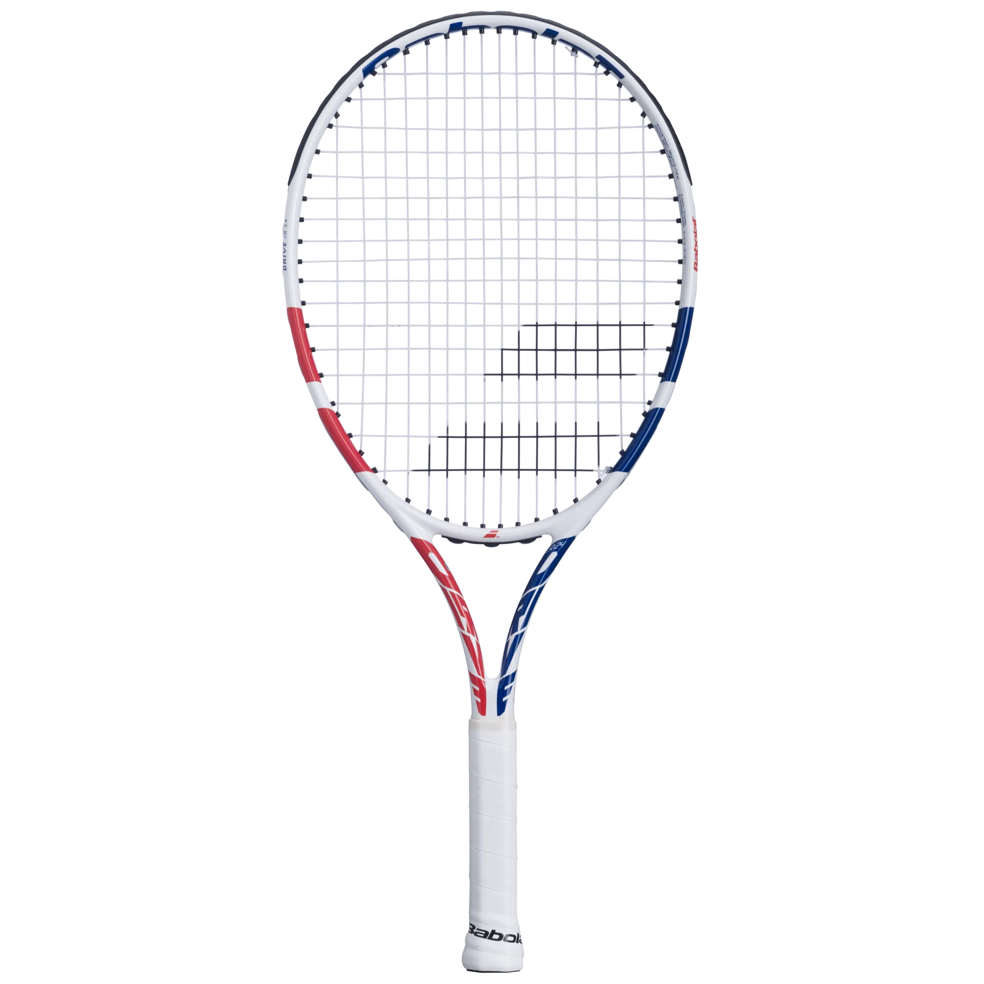 Babolat Drive Junior 24 Tennis Racket White Pink Blue