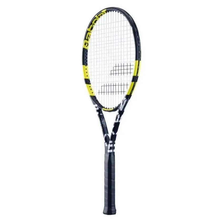 Babolat Evoke 102 Grip (2) Strung 270gm Black Yellow Tennis Racket