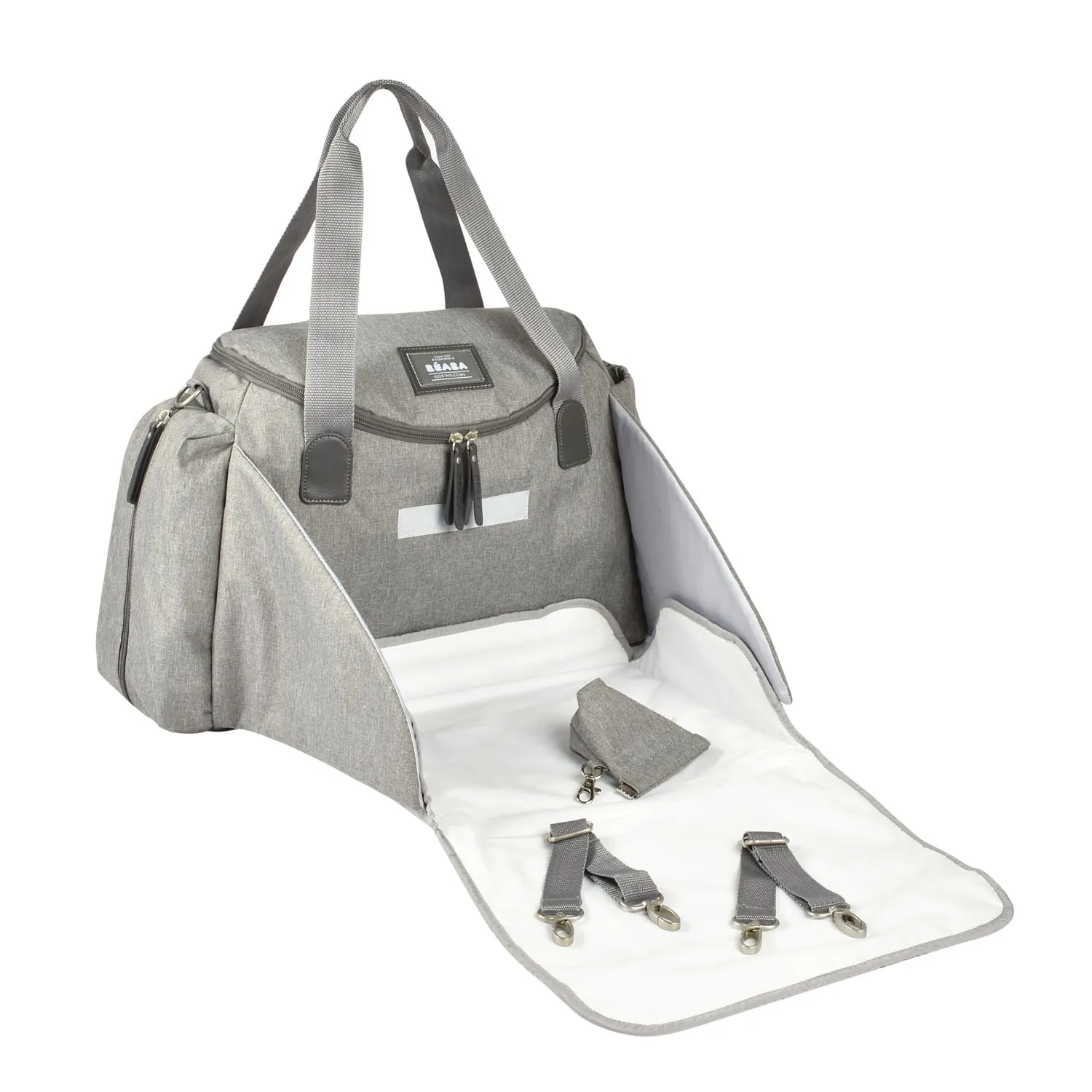 Beaba Sydney II Nappy Bag - Heather Grey