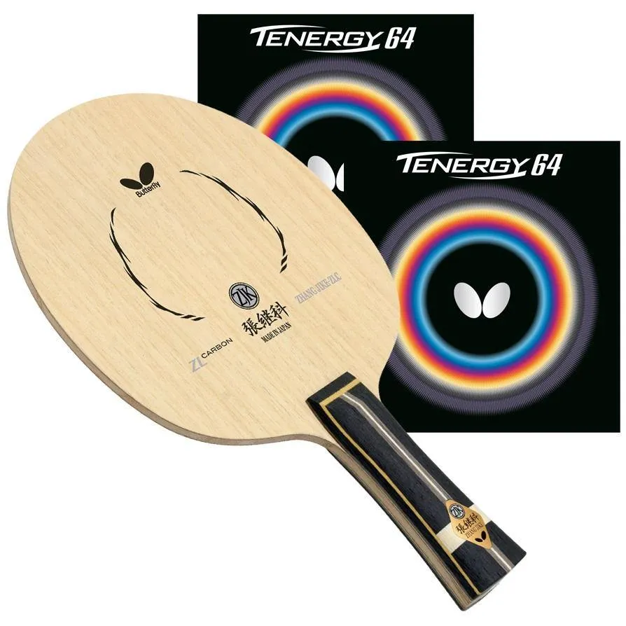 Butterfly Zhang Jike ZLC FL Pro-Line Racket with Tenergy 64