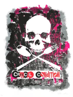 Critical Condition Silkscreen Print by Al Diaz