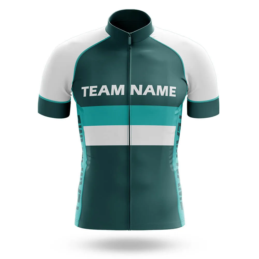 Custom Team Name M2 Green - Men's Cycling Kit