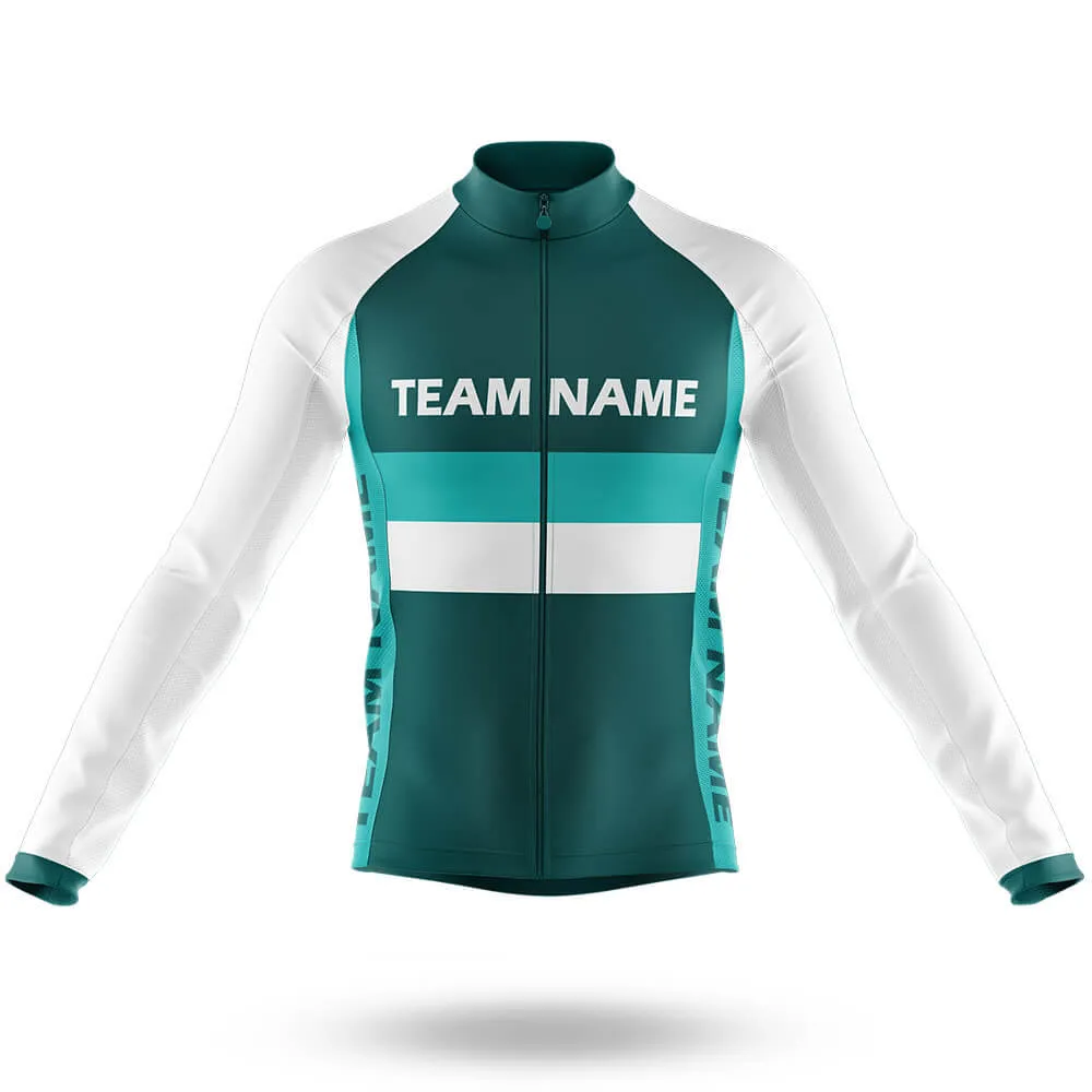 Custom Team Name M2 Green - Men's Cycling Kit