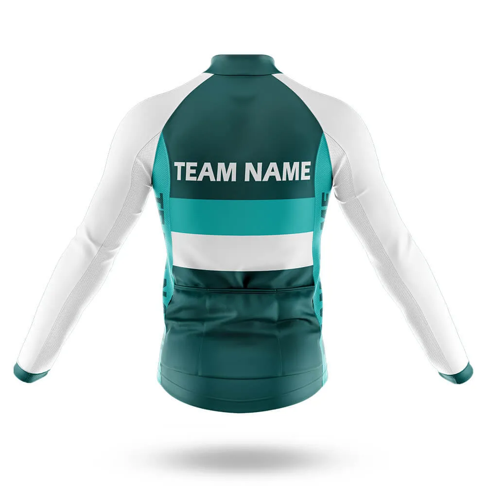 Custom Team Name M2 Green - Men's Cycling Kit