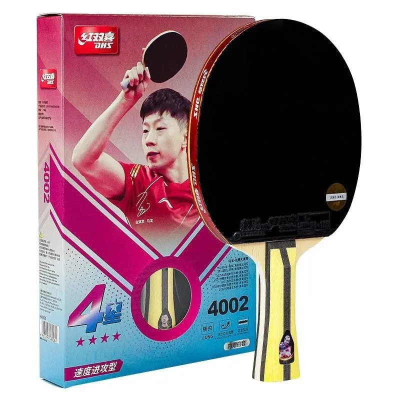 DHS 4002 4 Star Intermediate Table Tennis Bat