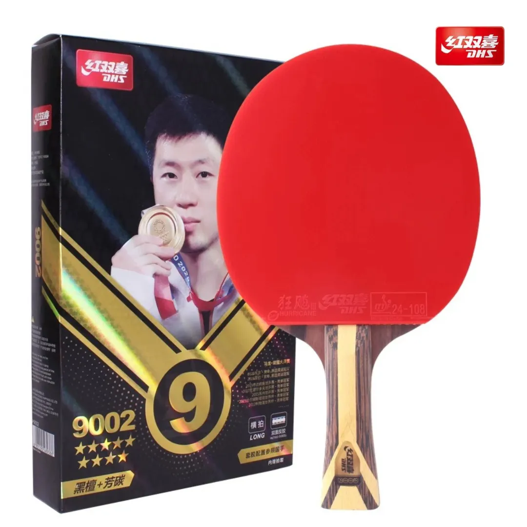 DHS H9002 Shakehand Table Tennis Bat (FL)