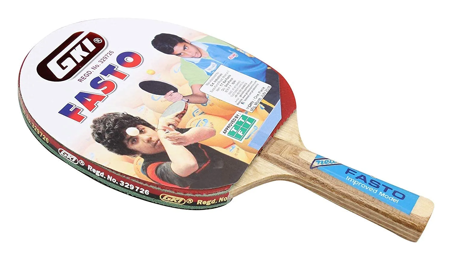 GKI Fasto Table Tennis TT Racket