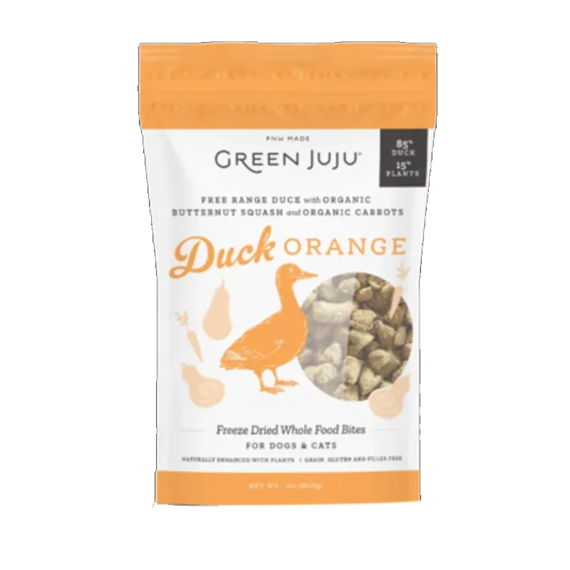 Green Juju Duck Orange Superfood Topper