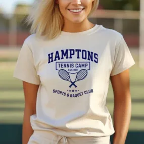 Hamptons Tennis Club Est 1989 Graphic Tee