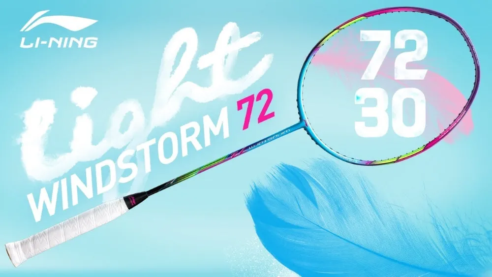 Li-Ning Windstorm 72 Badminton Racket (Unstrung)