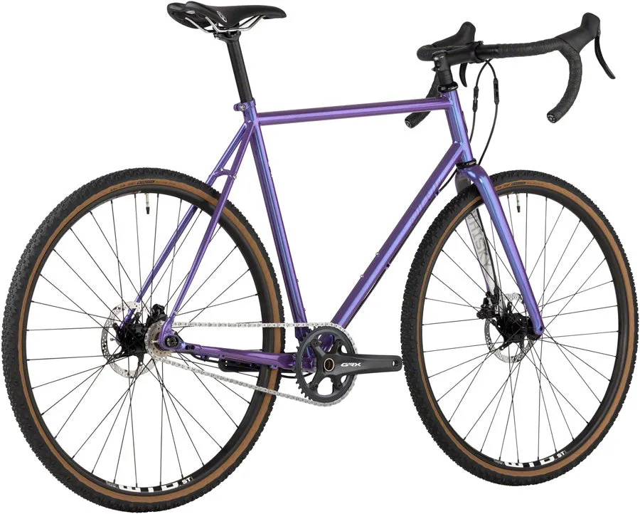 NEW All-City Super Professional - 700c, Steel, Hollywood Violet Drop Bar Single Speed Bike