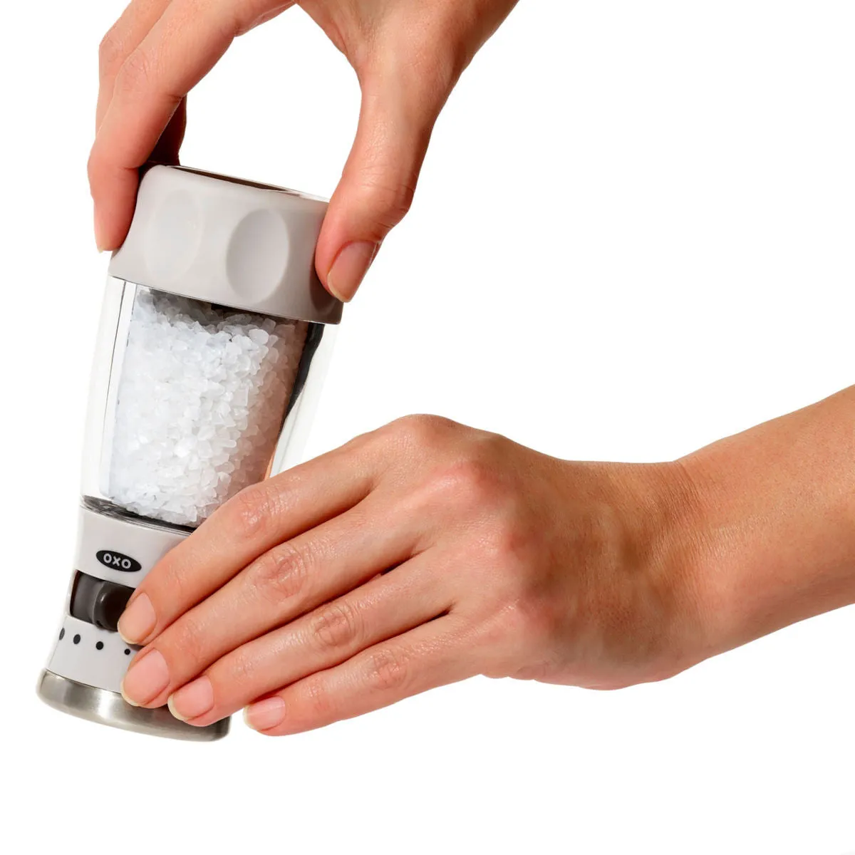 OXO Contoured Mess-Free Salt Grinder