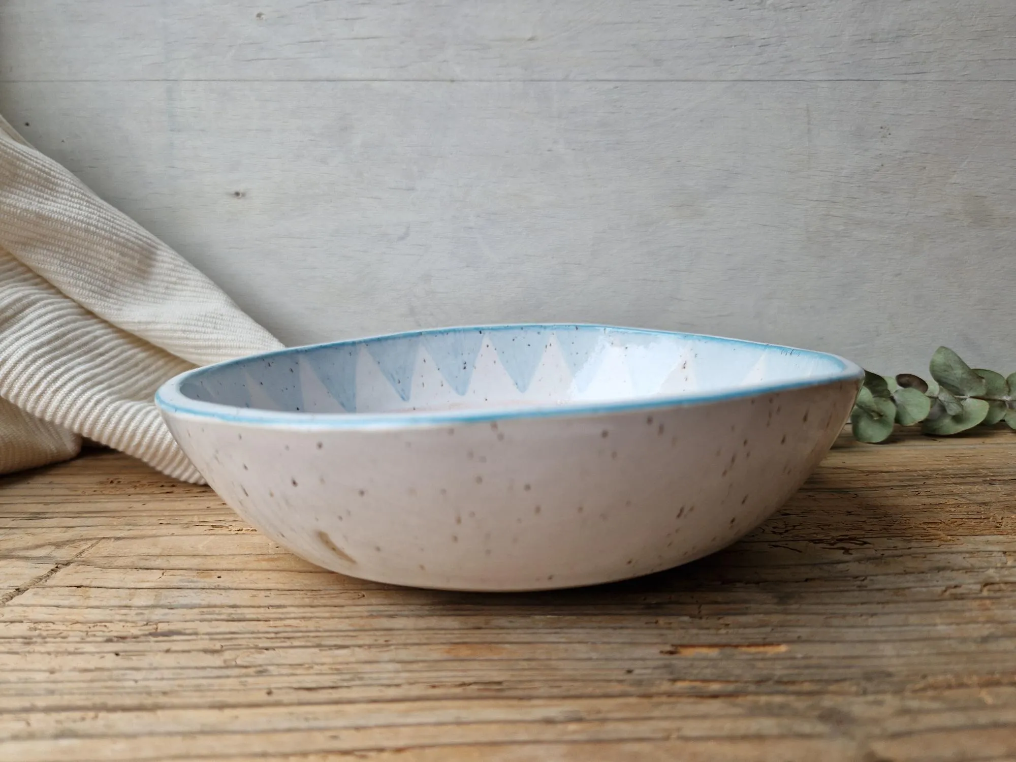 Pasta bowl handpainted No. 11