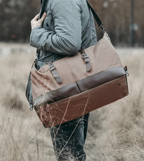 Premium Vintage Canvas Sport Bag