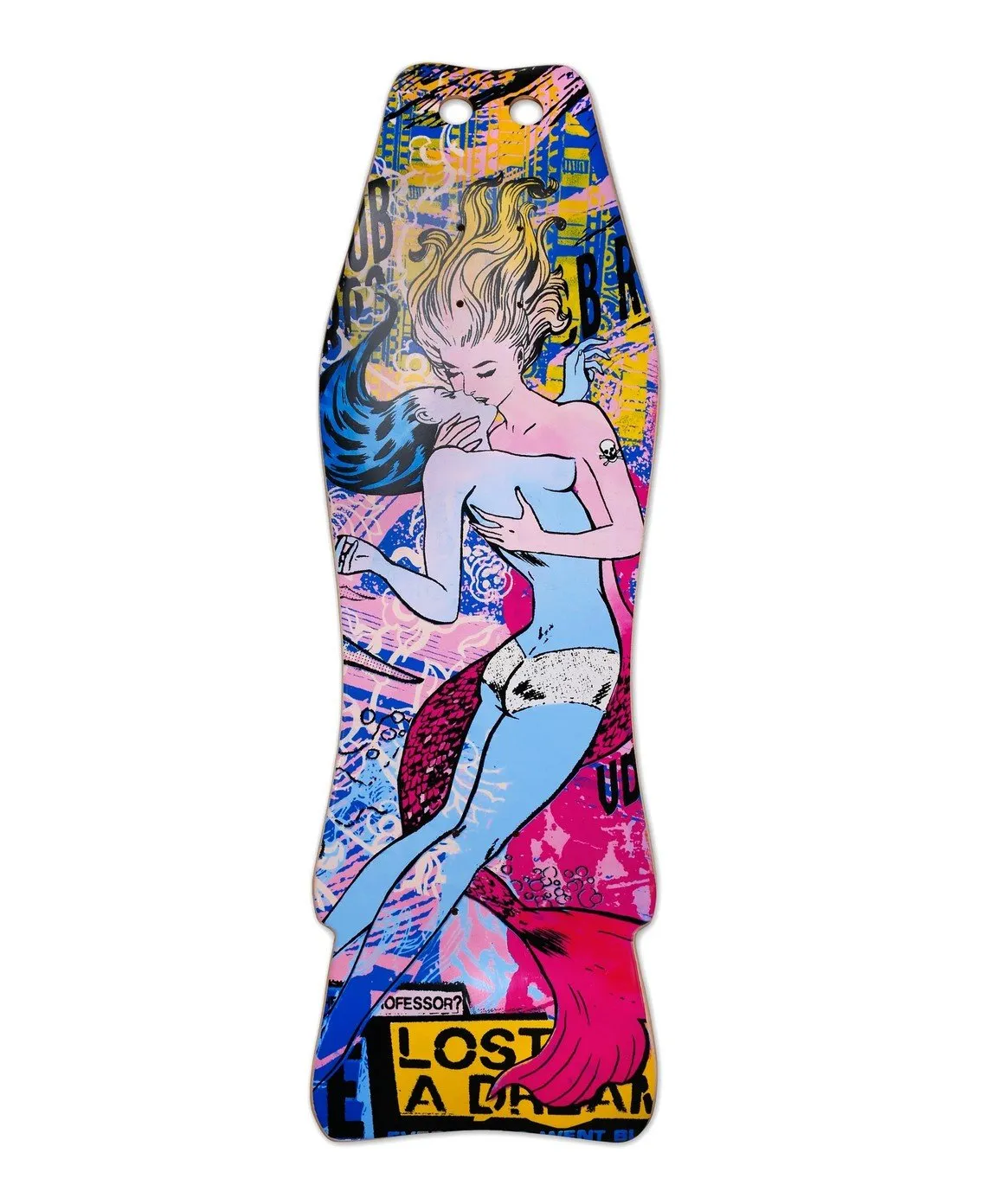 Subrosa Deck Skateboard by Faile  Silkscreen