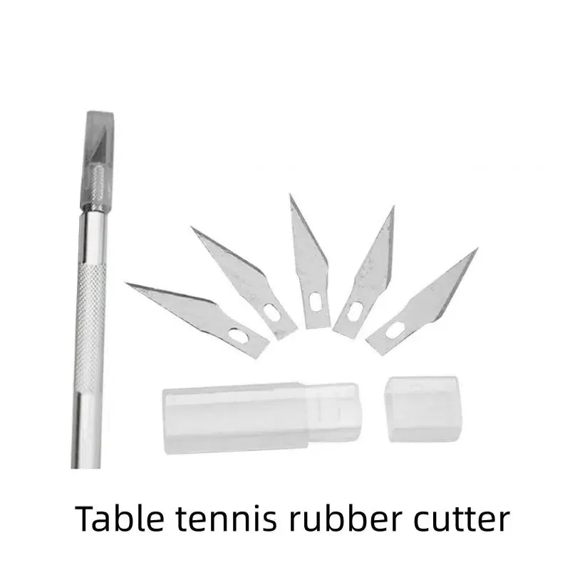 Table Tennis Hub Rubber Cutting Kit with Roller