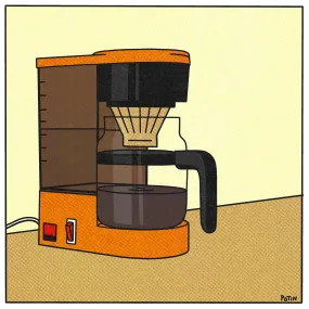 The Coffee Machine | Limited Edition Art Print