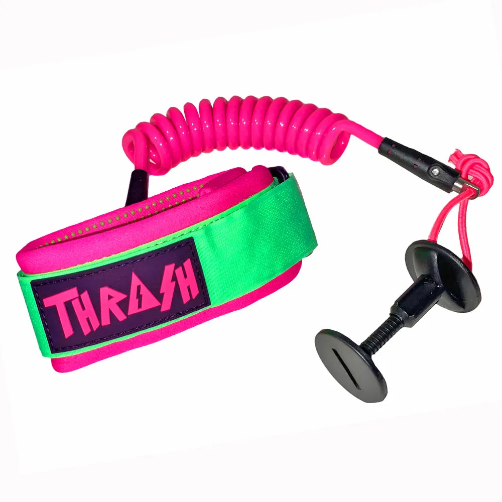 Thrash Bicep Leash Pink green