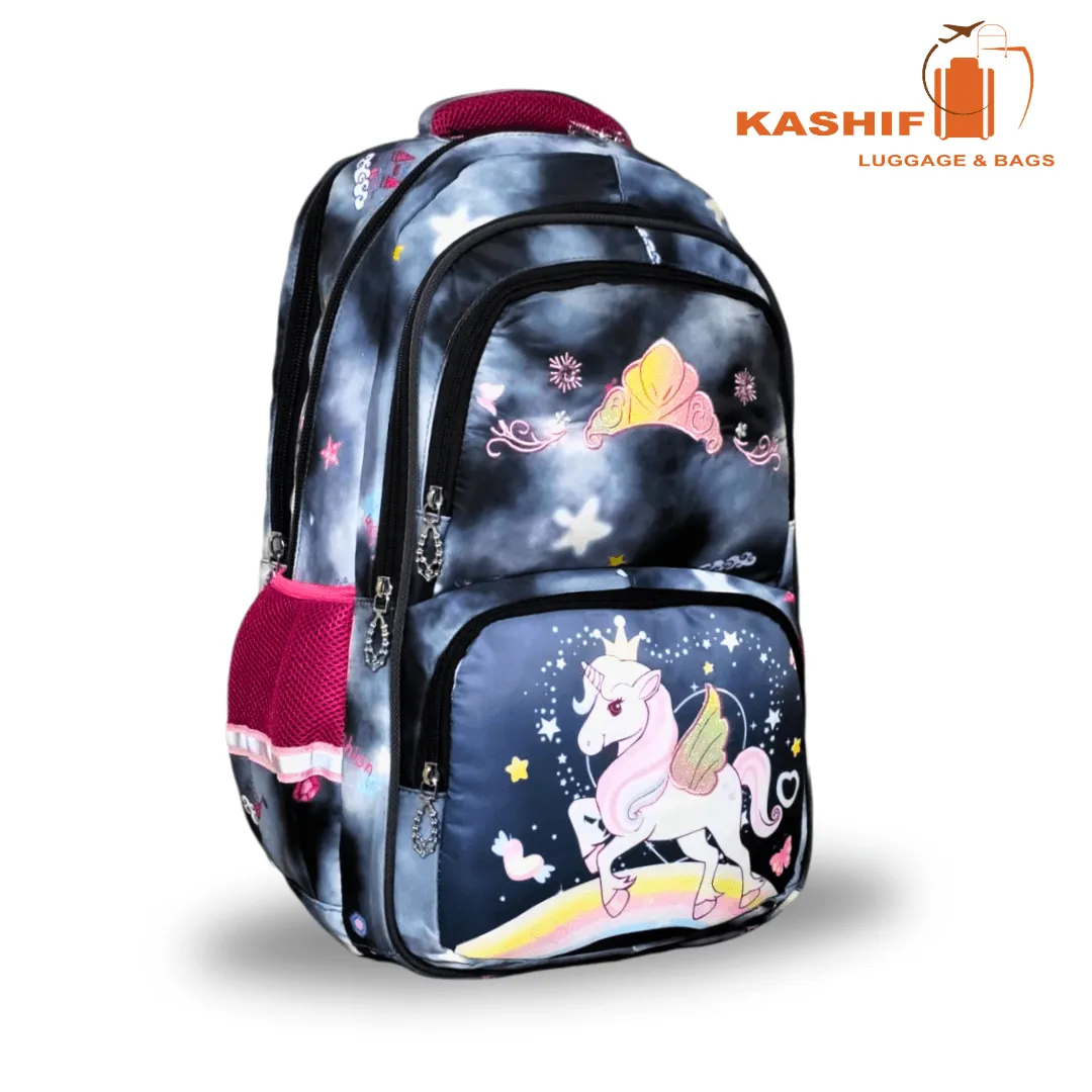 Unicorn Girls School Backpack Grade 7 to 8-GB086S